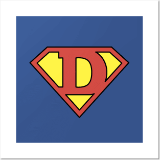 Super Dad Logo Posters and Art